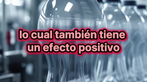 Por qué las botellas de plásticos tiene cuatro patas?