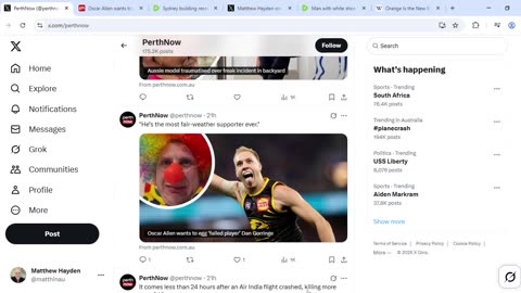 Aussie MSM outlet evokes Epstein Island white rabbit hole, orange prison uniforms in symbolic matrix
