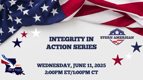 Steve Stern Election Integrity Update Livestream