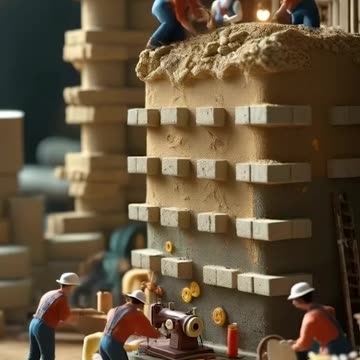 Little People Fixing Taylor Shop । Macro Magic AI-Generated Mini People