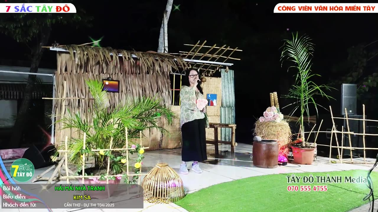 HAI MÁI NHÀ TRANH- KIM SA _ 7 Sắc Tây Đô