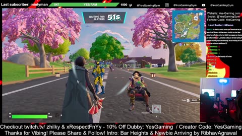 Start Your Engines on Fortnite Daily Show with Host DjS Oh YES! Gaming in Fishers