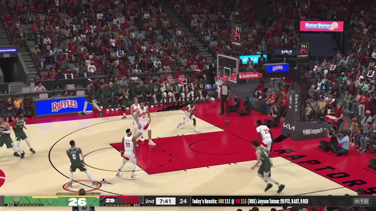 Bucks vs Raptors
