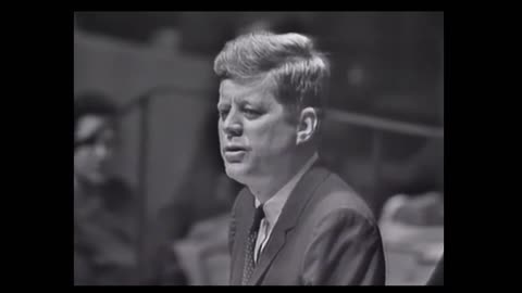 JFK - Weather Control Speech (Clip)
