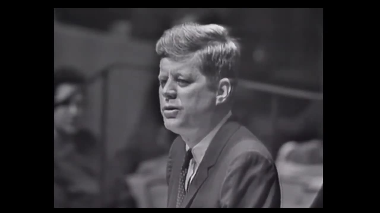 JFK - Weather Control Speech (Clip)