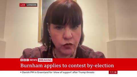 Andy Burnham seeks permission to stand in UK by-election | BBC News