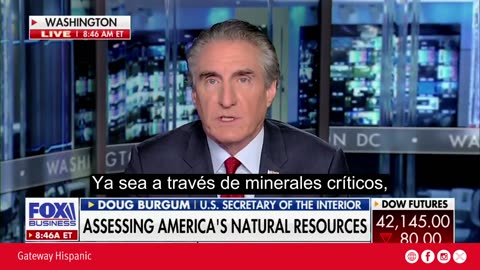 Doug Burgum: "We've got to get back in the game in mining in the US"