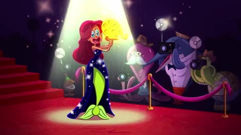 Zig & Shark Cartoon Fun 🐠 Colorful Reels #Shorts