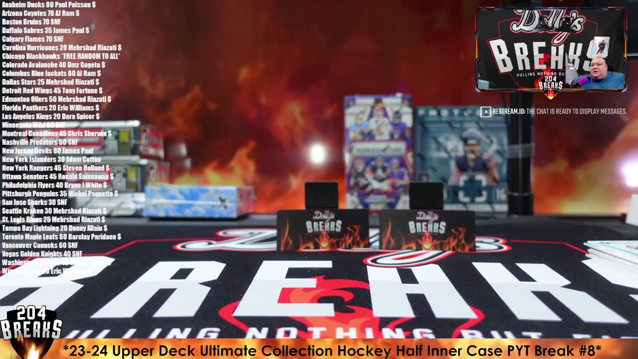 *23-24 Upper Deck Ultimate Collection Hockey Half Inner Case PYT Break #8*[May 27 2025]
