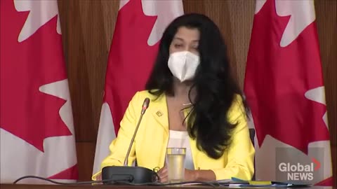 Health Canada's chief medical advisor, Dr. Supriya Sharma in 2023 Crimes against humanity.