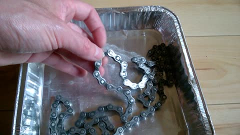 Bike chain soaking/cleaning - non removable