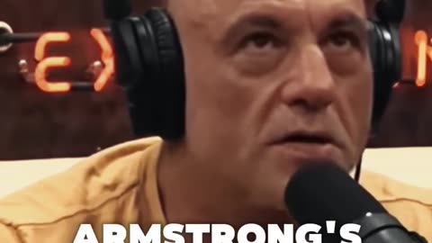 Rogan talks about Neil Armstrong's speech