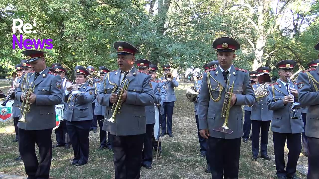 Поднасяне на Цветя по случай Илинден + Армейски Духов Оркестър