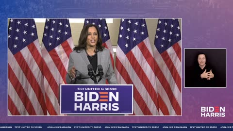 Kamala Harris Responds LIVE to Trump’s Supreme Court Nomination Joe Biden For President 2020