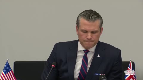 Hegseth Delivers Opening Remarks for Ukraine Defense Meeting