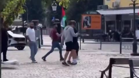 Migrants in Sweden just attacked innocent Swedes in Uddevalla.