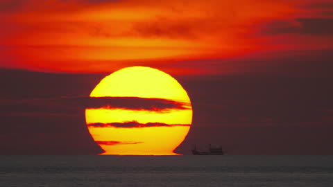Sunset landscape at Phuket
