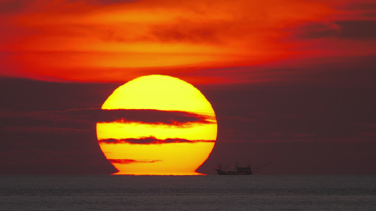 Sunset landscape at Phuket