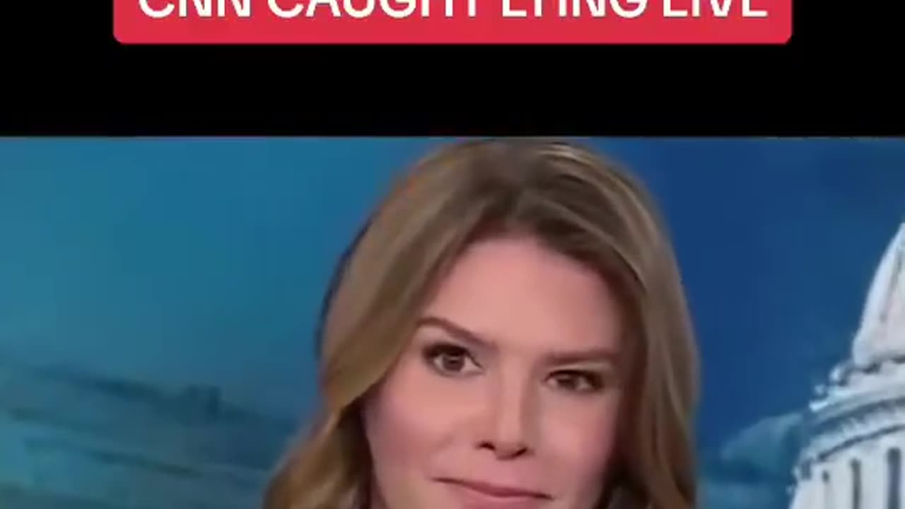 CNN host Kasie Hunt getting called out for her fake news live on the air🤣