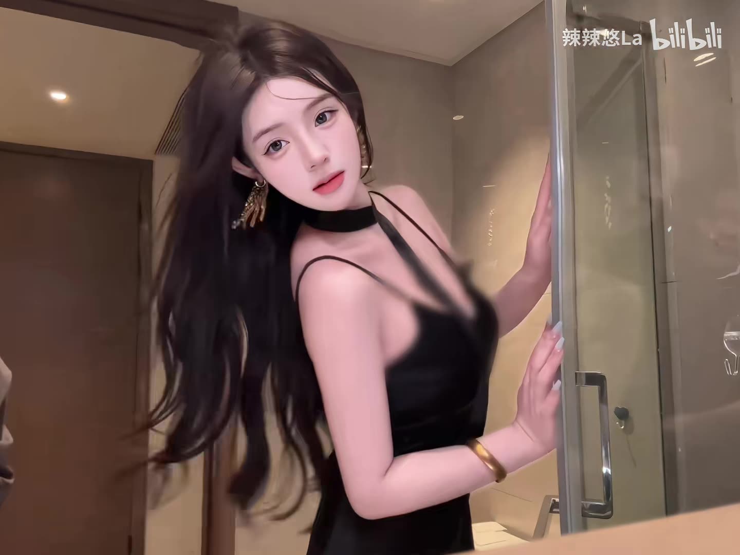 Coquettish Obsidian black Frock Vibrant Romantic Dance | Daily Beauty EP 1140