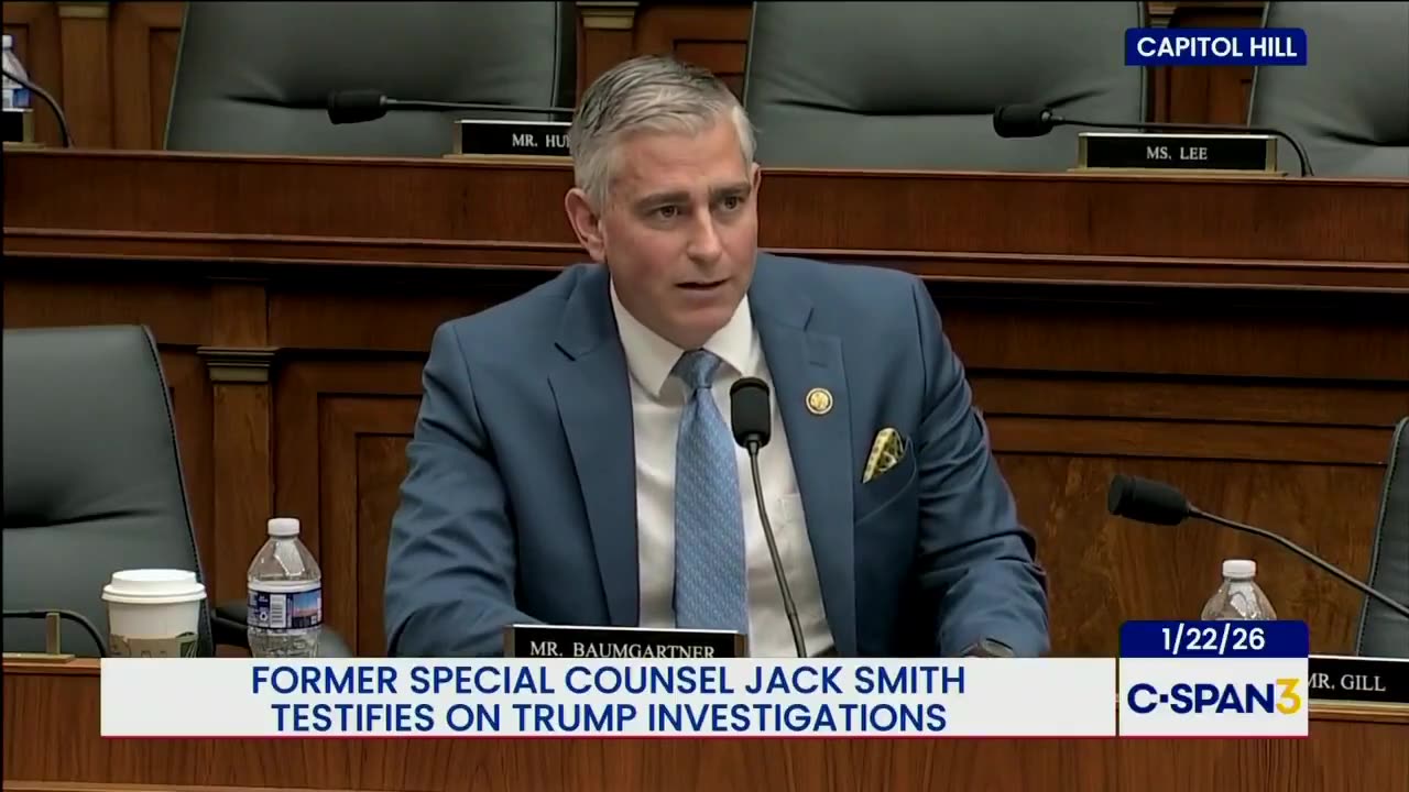 Rep Baumgartner WRECKS Jack Smith.