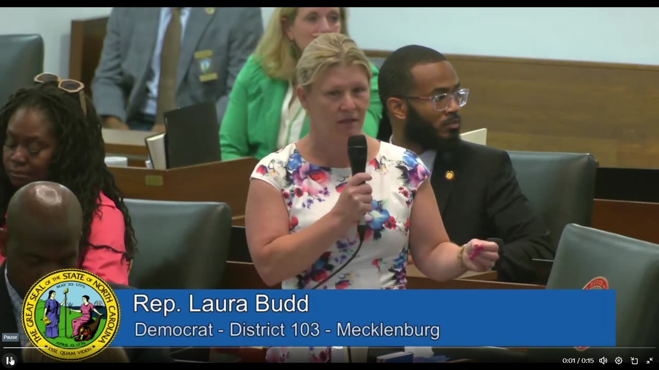 NC Rep Laura Budd (NC HD 103) Claims You Do NOT have a God Given RIght to Guns