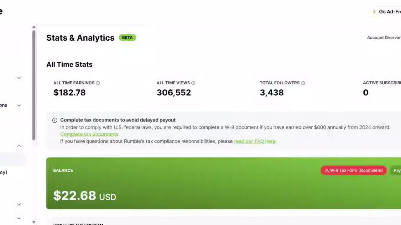 Stats & Analytics