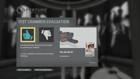 Portal 2 Community Test Chamber - You Can Do It! by IAmSherm Gameplay