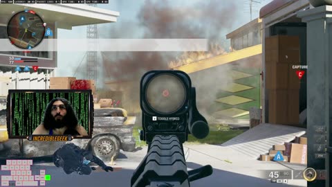 Playing COD (QS) just playing around.