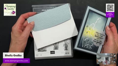 Soft Glow Emboss Resist with Prairie Grass