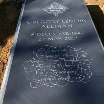 FAMOUS GRAVES - VOL. 140: GREG ALLMAN