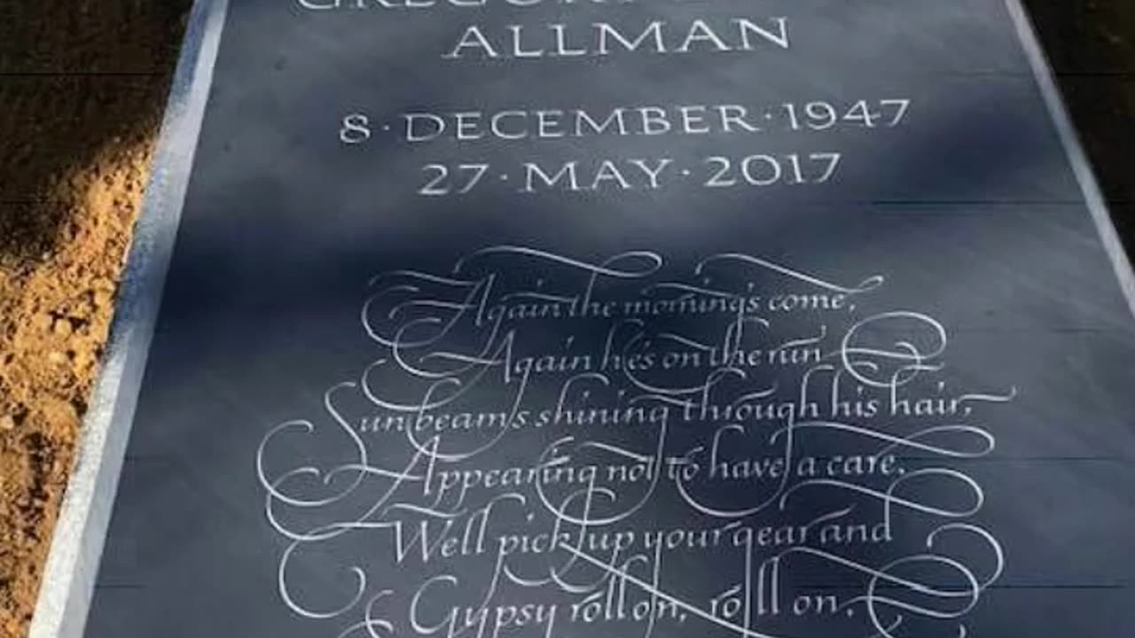 FAMOUS GRAVES - VOL. 140: GREG ALLMAN