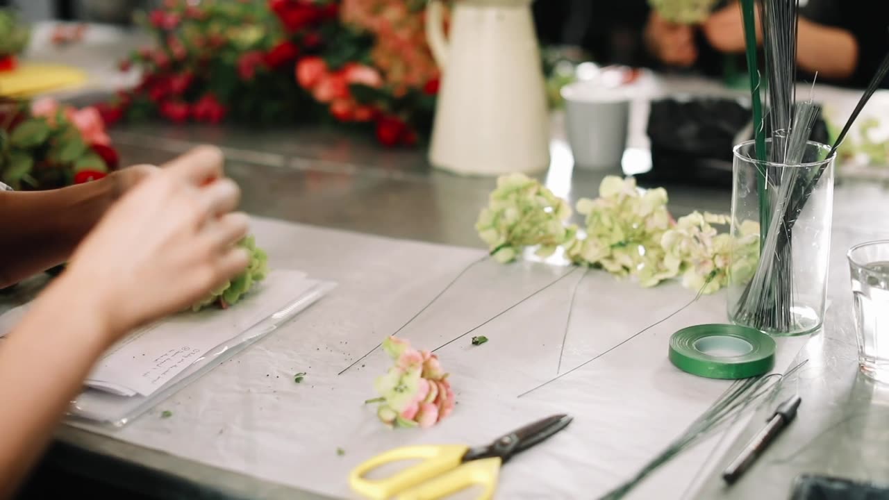 The Beautiful Flower Bouquet