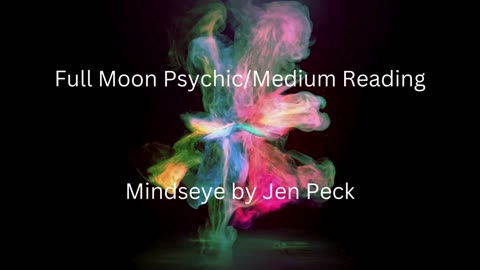 December 2025 Cold Full Moon Psychic/Medium/Astrological Reading