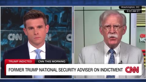 Bolton on mishandling classified info: "This is a serious crime. Devastating indictment."