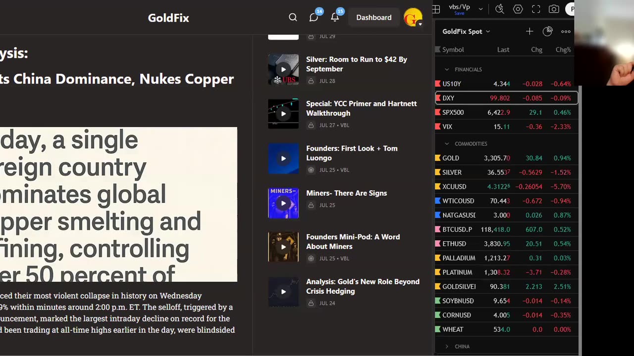 Trump Cites China, Lack of US Refining for Copper Dependence