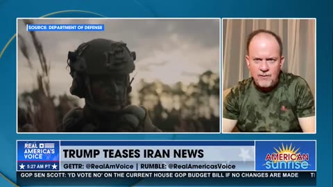 TRUMP TEASES IRAN NEWS