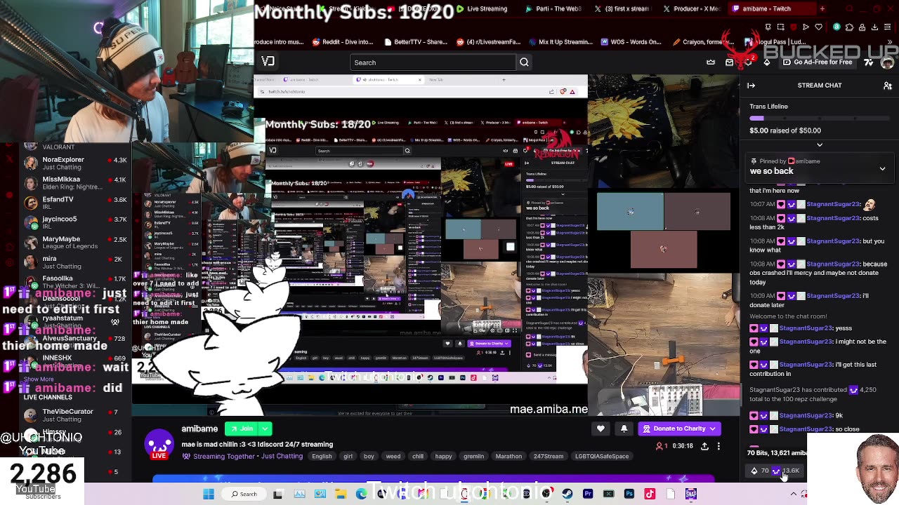 first rumble stream lfg