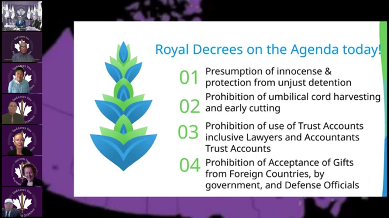 ROYAL DECREE #01 Presumption of Innocense & Protection from unjust detention.