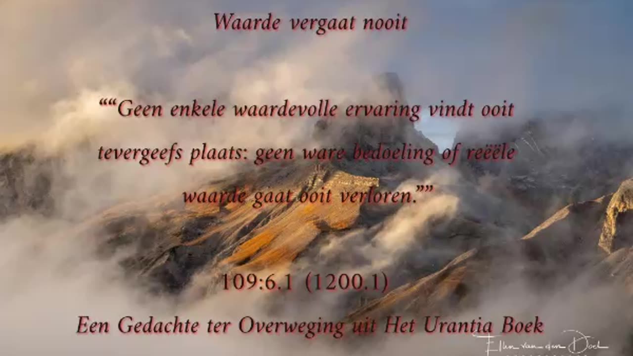 Waarde Vergaat Nooit