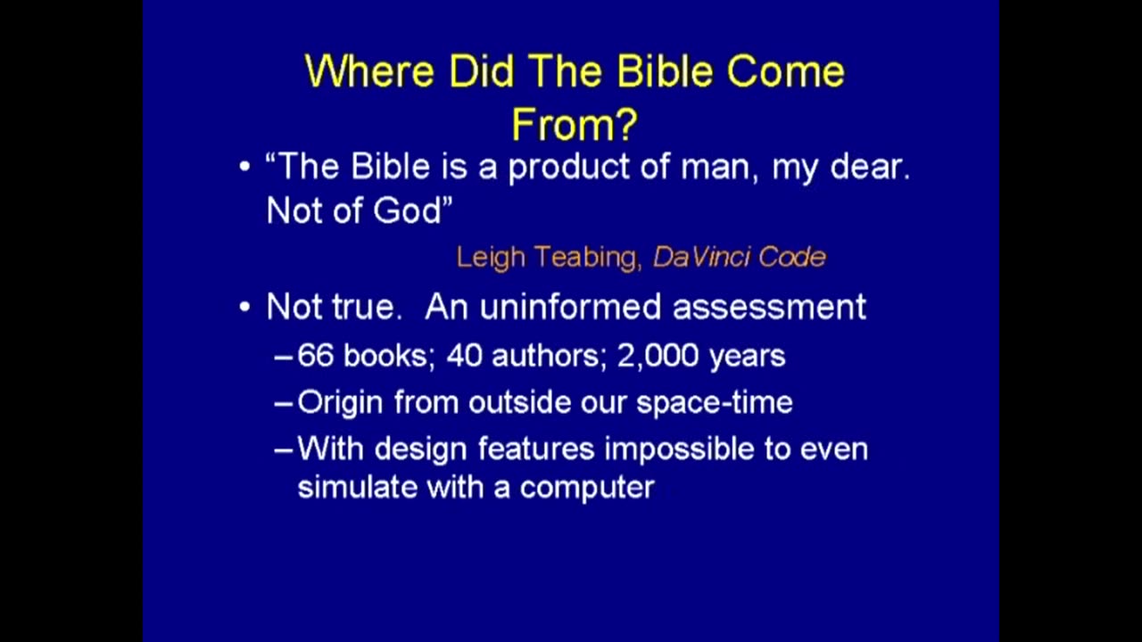 The DaVinci Deception Session 2 What Dan Brown Didn't Tell You