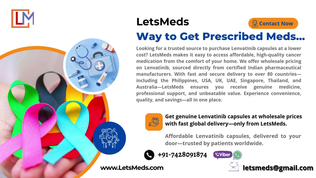 Lenvatinib Capsules Price Online Philippines