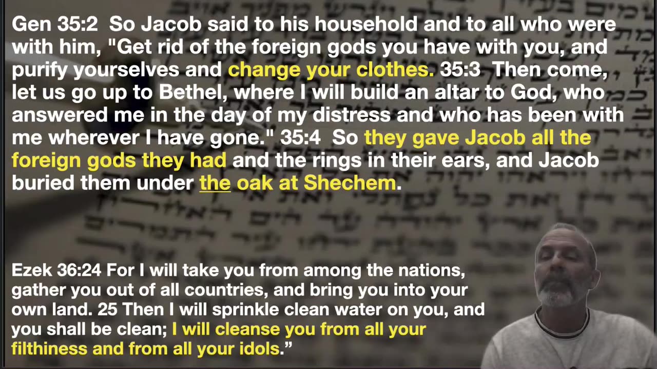 Genesis 35: Jacob's New Clothes