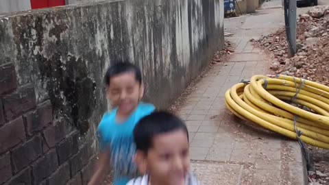 Happy Kids Exploring Playground 🏞️