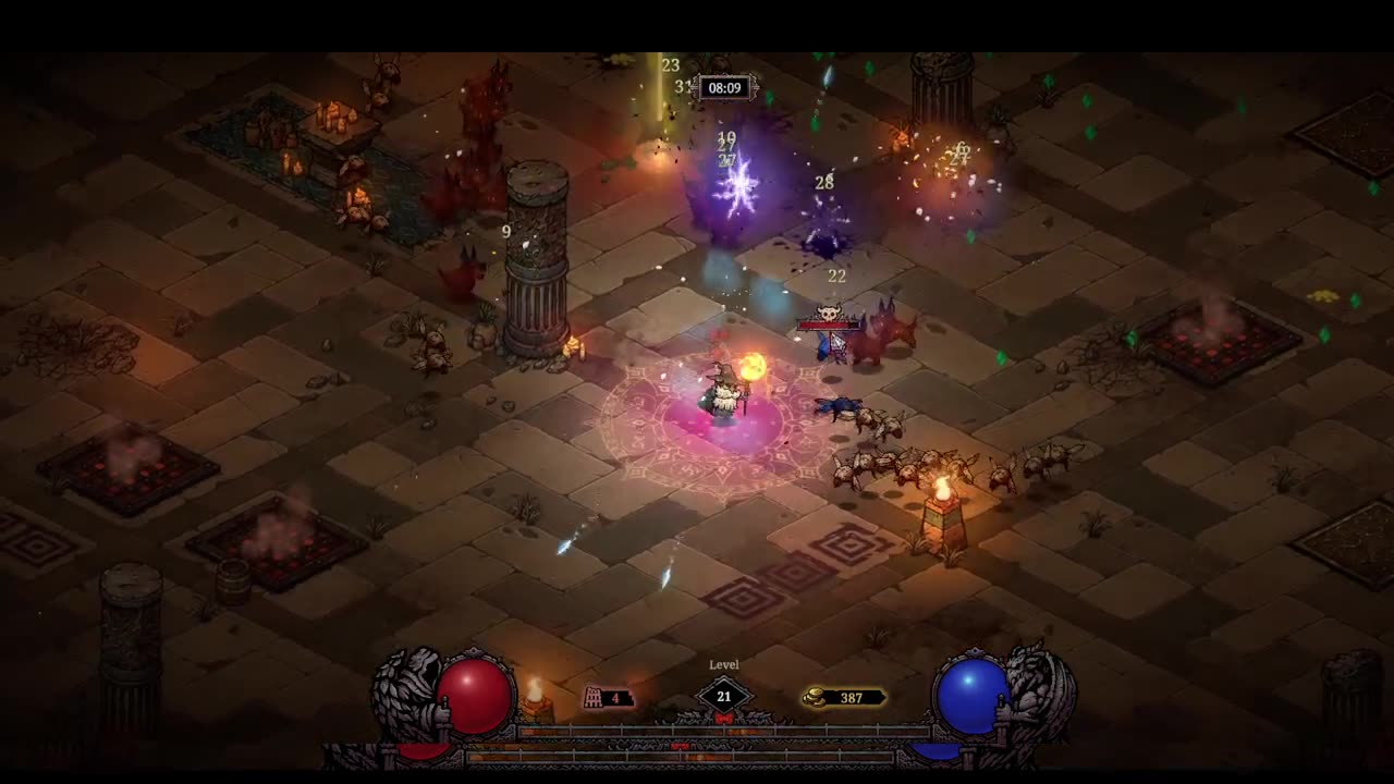 Tower of babel- Easy win level 4 Almost died once
