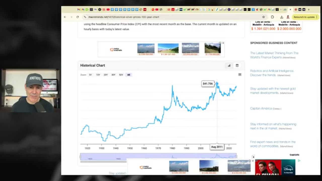 Silver Price Is Skyrocketing!! (Here's How High It Could Go) Expect a 500% MOVE UP!!!!!!!!!