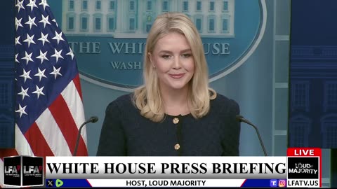WHITE HOUSE PRESS BRIEFING LIVE - LOUD MAJORITY LIVE