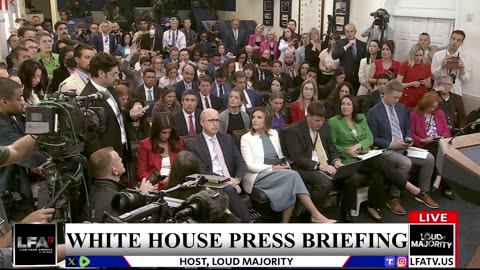 WHITE HOUSE PRESS BRIEFING LIVE - LOUD MAJORITY LIVE