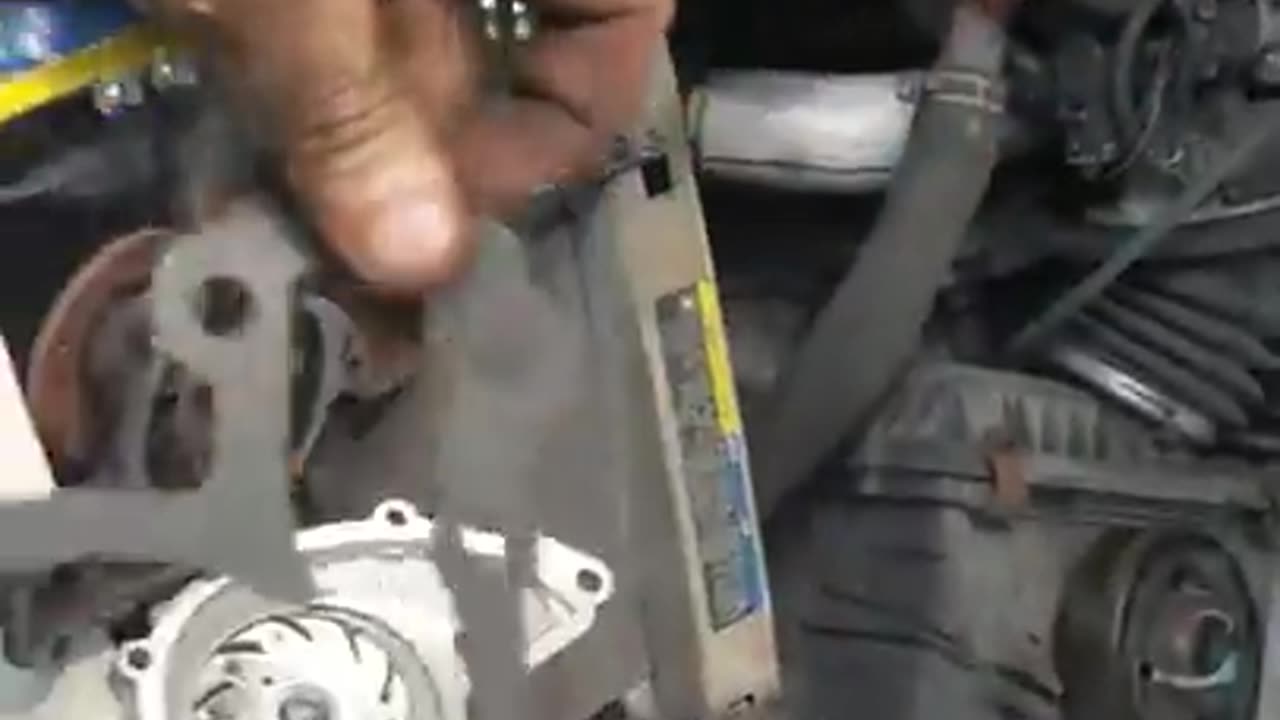 Replace water pump 2003 Buick Lesabre 3.8 Part 2