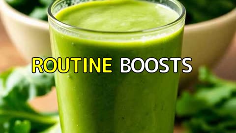 Boost Immunity with Daily Green Smoothies.